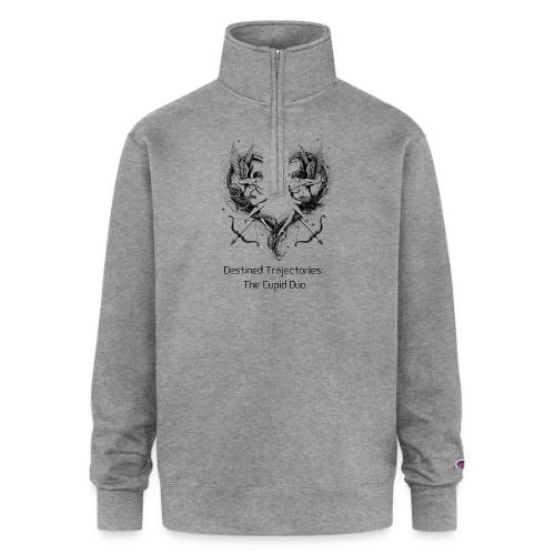 Cupid Duo T-Shirt, Mug, & Leggings - Champion Unisex 1/4 Zip Pullover Sweatshirt