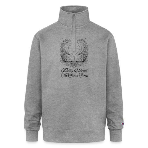 Poetic Swan T-Shirt - Champion Unisex 1/4 Zip Pullover Sweatshirt