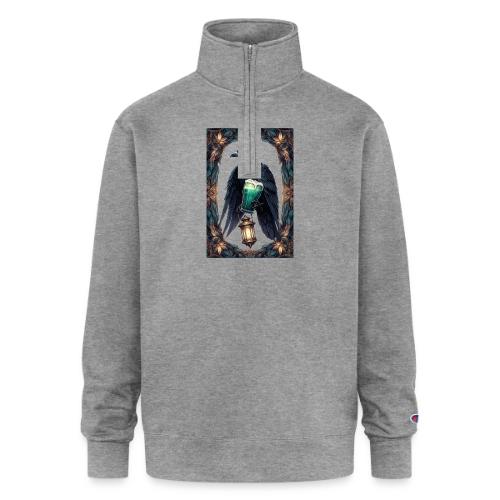 Pint of No Regrets Just Shenanigans Raven T-Shirt - Champion Unisex 1/4 Zip Pullover Sweatshirt