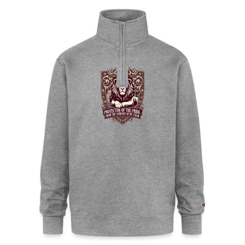 Protector of the Pride T Shirt, Sarcastic Dad Gif - Champion Unisex 1/4 Zip Pullover Sweatshirt