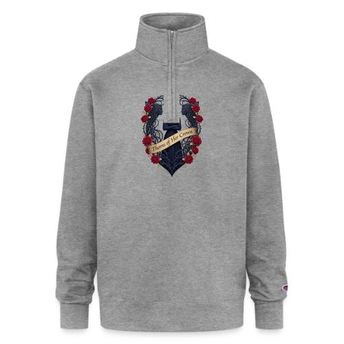 Women’s Day Thorn Crown T Shirt, Gift for Sister - Champion Unisex 1/4 Zip Pullover Sweatshirt