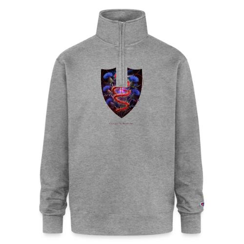 Women’s Day Crimson Thread Matriarch T Shirt, Gift - Champion Unisex 1/4 Zip Pullover Sweatshirt