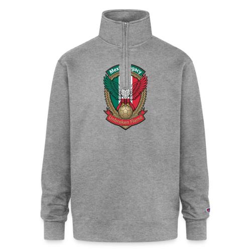 Mexico Eagle Legacy T-Shirt, Mexican Pride Gift - Champion Unisex 1/4 Zip Pullover Sweatshirt