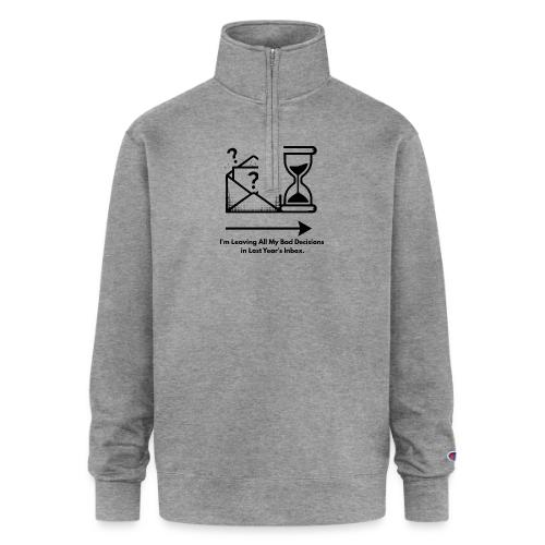 Last Year's Inbox T-Shirt - Champion Unisex 1/4 Zip Pullover Sweatshirt