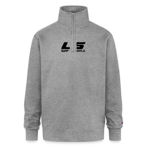 LS Swap The WORLD (Back and Front) - Champion Unisex 1/4 Zip Pullover Sweatshirt