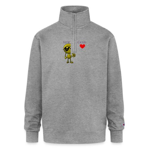 Smoon City_New Orleans - Champion Unisex 1/4 Zip Pullover Sweatshirt