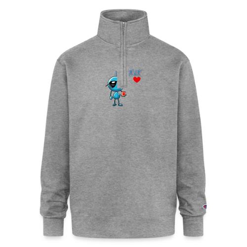 Smoon City_New York - Champion Unisex 1/4 Zip Pullover Sweatshirt