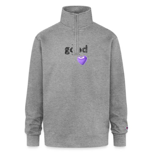 Smoon City_See the Good in Others - Champion Unisex 1/4 Zip Pullover Sweatshirt