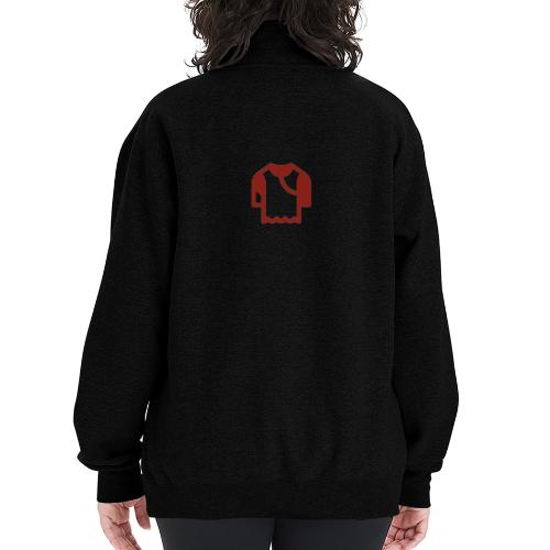 Logo Love - Champion Unisex 1/4 Zip Pullover Sweatshirt