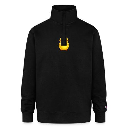 Easter Chick yellow - Champion Unisex 1/4 Zip Pullover Sweatshirt