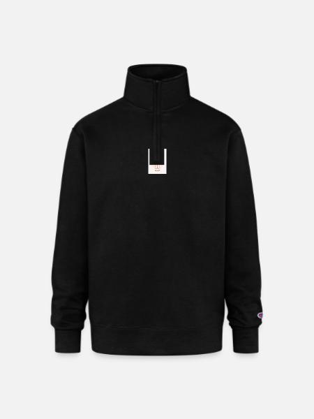 Fly of Dreams - Champion Unisex 1/4 Zip Pullover Sweatshirt - black