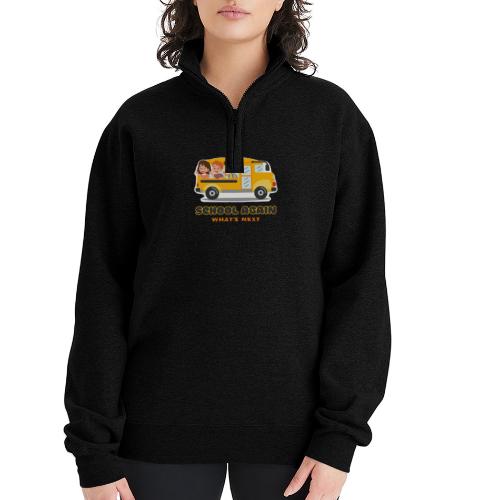 first day of school outfit- school again - Champion Unisex 1/4 Zip Pullover Sweatshirt