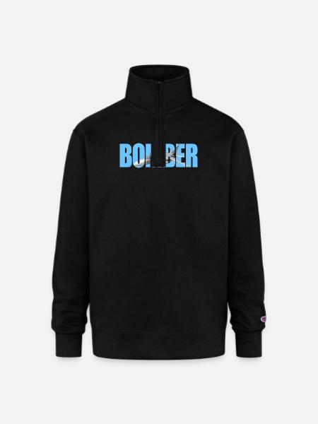 Bomber Su-24 - Champion Unisex 1/4 Zip Pullover Sweatshirt - black