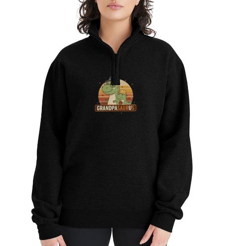 GrandpaSaurus Sunset Duo - Champion Unisex 1/4 Zip Pullover Sweatshirt