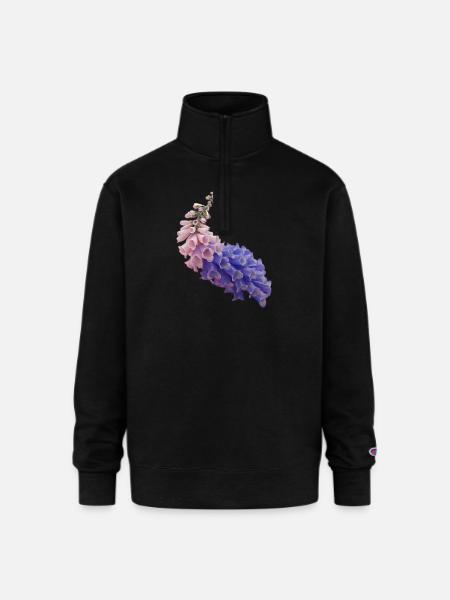 flume skin - Champion Unisex 1/4 Zip Pullover Sweatshirt - black