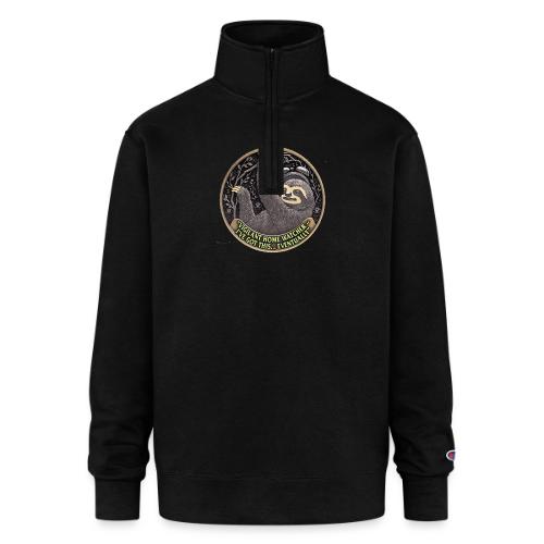Sloth Home Watcher T Shirt - Champion Unisex 1/4 Zip Pullover Sweatshirt