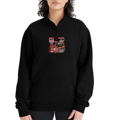 Logan Schuchart #LetsRaceTwo Winner - Champion Unisex 1/4 Zip Pullover Sweatshirt