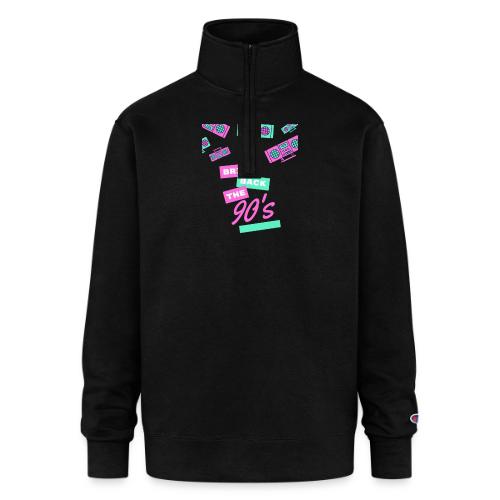 Bring Back The 90s Nostalgia Design| Retro 90s Art - Champion Unisex 1/4 Zip Pullover Sweatshirt