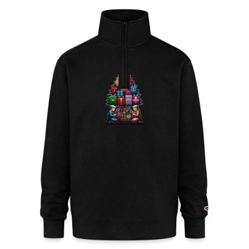 Twelve Days of Gifts T-Shirt - Champion Unisex 1/4 Zip Pullover Sweatshirt