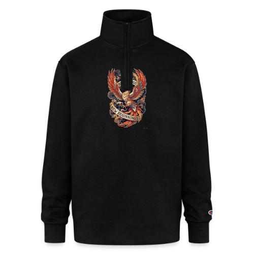Phoenix New Year T-Shirt - Champion Unisex 1/4 Zip Pullover Sweatshirt