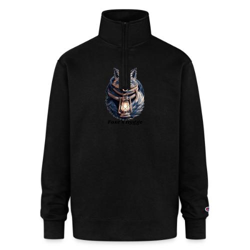 Hygge Ember Fox T-Shirt - Champion Unisex 1/4 Zip Pullover Sweatshirt