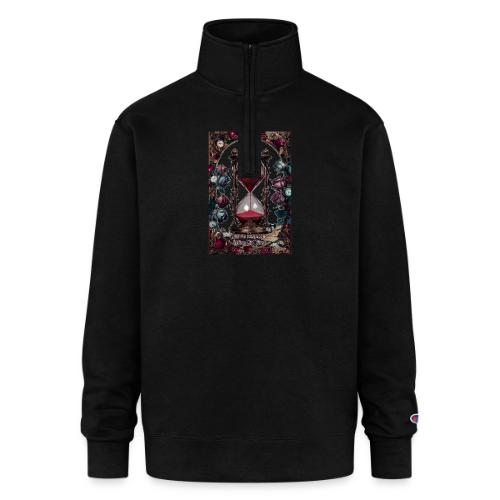 Love Expires (Mine Did First) T-Shirt - Champion Unisex 1/4 Zip Pullover Sweatshirt