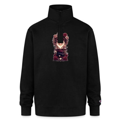 You Unlock the Story of Us Library Gifts T-Shirts - Champion Unisex 1/4 Zip Pullover Sweatshirt