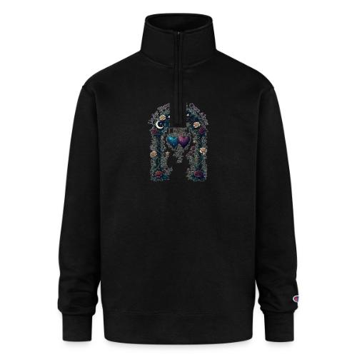 Under Eternal Stars Ours Alone Arbor Gifts T-Shirt - Champion Unisex 1/4 Zip Pullover Sweatshirt
