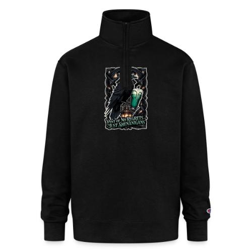 Sarcastic Raven Shenanigans Tee - Champion Unisex 1/4 Zip Pullover Sweatshirt