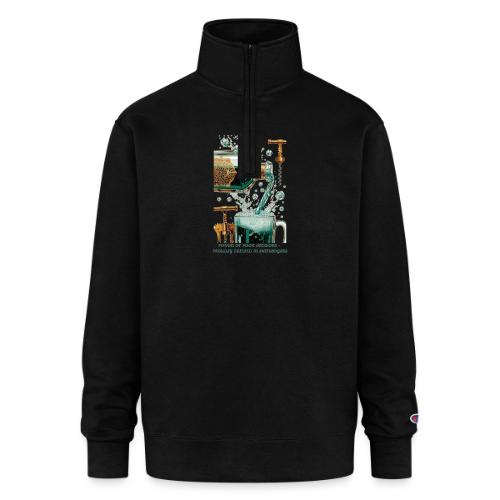 Potion of Poor Decisions Bottle Graphic Tee - Champion Unisex 1/4 Zip Pullover Sweatshirt