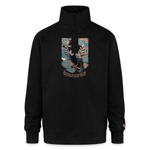 Raven Tantrum Mediator T Shirt - Champion Unisex 1/4 Zip Pullover Sweatshirt