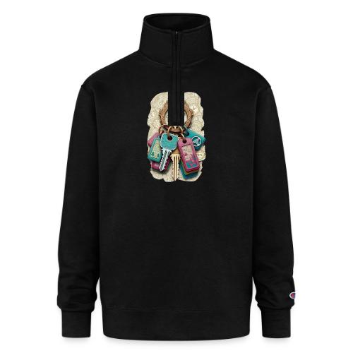 Minivan Commander T Shirt, Chauffeur of Chaos Mug - Champion Unisex 1/4 Zip Pullover Sweatshirt