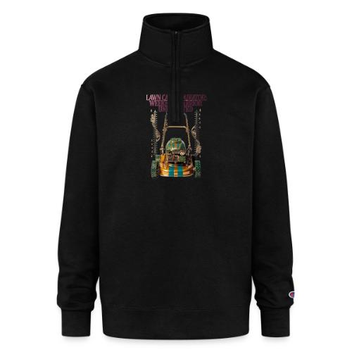 Lawn Care Gladiator T Shirt - Champion Unisex 1/4 Zip Pullover Sweatshirt