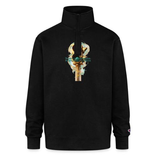 Traffic Light Whisperer T Shirt - Champion Unisex 1/4 Zip Pullover Sweatshirt