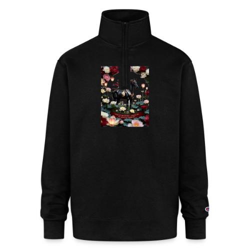Year of the Horse Harmony T Shirt, Lunar New Year - Champion Unisex 1/4 Zip Pullover Sweatshirt