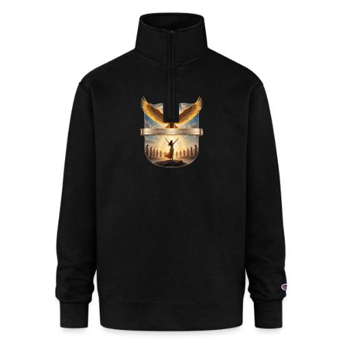 Women’s Day Eagle Matriarch T Shirt,, Gift for Mom - Champion Unisex 1/4 Zip Pullover Sweatshirt