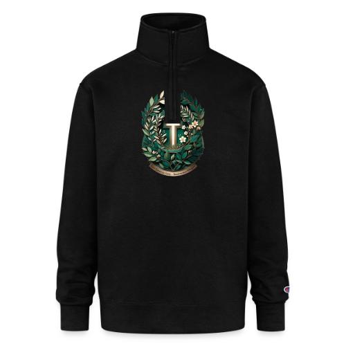 Easter Ever Green in Glory Laurel T Shirt, Gift - Champion Unisex 1/4 Zip Pullover Sweatshirt