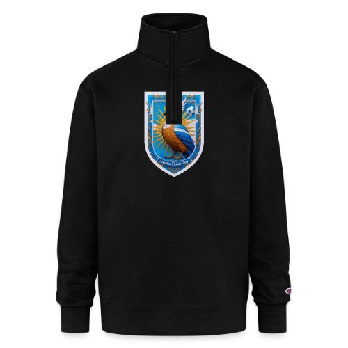 Argentina Hornero Pride T Shirt, Football Gift - Champion Unisex 1/4 Zip Pullover Sweatshirt