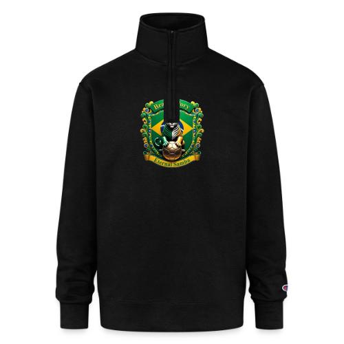Brazil Jaguar Glory Tee, Brazilian Pride Gift - Champion Unisex 1/4 Zip Pullover Sweatshirt