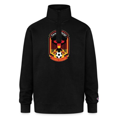 Germany Eagle Reign T-Shirt, German Flag Gift - Champion Unisex 1/4 Zip Pullover Sweatshirt