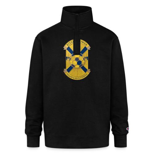 Riyadh Tower T Shirt, Football City Pride Gift - Champion Unisex 1/4 Zip Pullover Sweatshirt