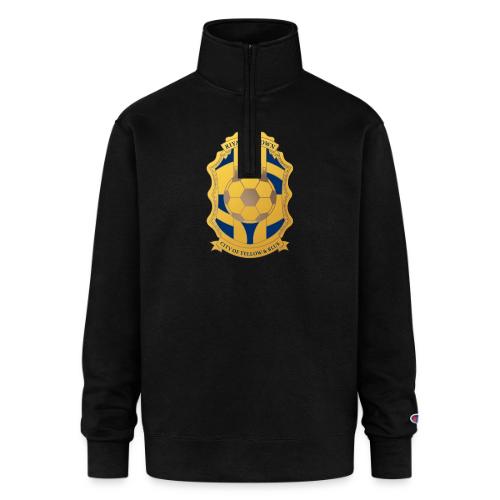 Riyadh Crown T Shirt, Modern Desert Pride Gift - Champion Unisex 1/4 Zip Pullover Sweatshirt