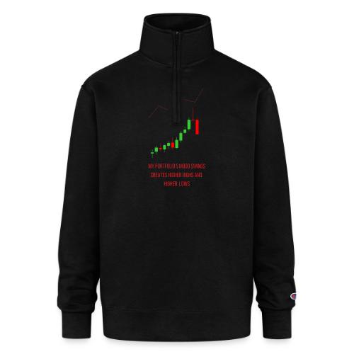 Technical Analysis Trading T-Shirt| Sarcastic - Champion Unisex 1/4 Zip Pullover Sweatshirt