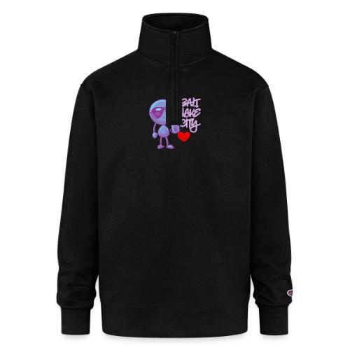 Smoon City 19 Salt Lake City - Champion Unisex 1/4 Zip Pullover Sweatshirt