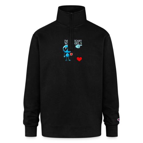 Smoon City_I'm in Tuscany with Mrs. S - Champion Unisex 1/4 Zip Pullover Sweatshirt