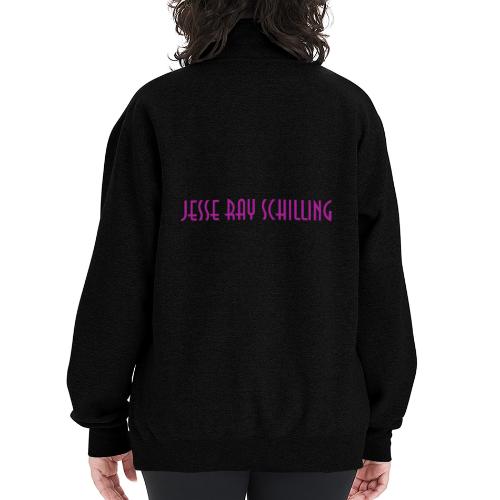 jesse ray schilling text logo - Champion Unisex 1/4 Zip Pullover Sweatshirt