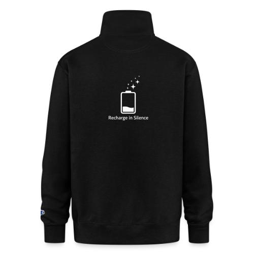 Silent Recharge Glow - Champion Unisex 1/4 Zip Pullover Sweatshirt