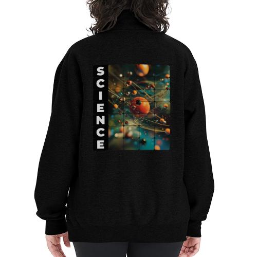 Atomic Science Vision - Champion Unisex 1/4 Zip Pullover Sweatshirt