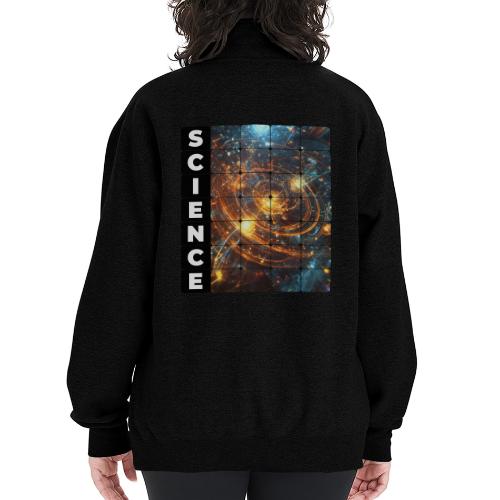 Golden Core of Science - Champion Unisex 1/4 Zip Pullover Sweatshirt
