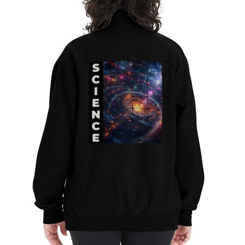 Science Spiral - Champion Unisex 1/4 Zip Pullover Sweatshirt